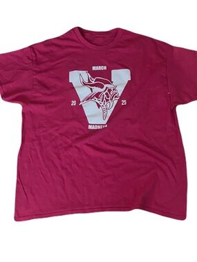 Source Unknown Maroon March Madness Graphic Tee
